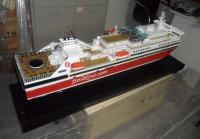 custom made model of 134m Ferry
